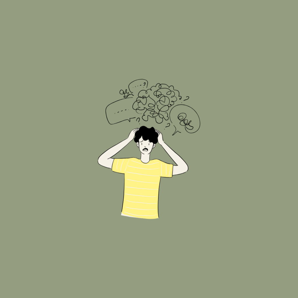 Kaaos päässä, kuvitus